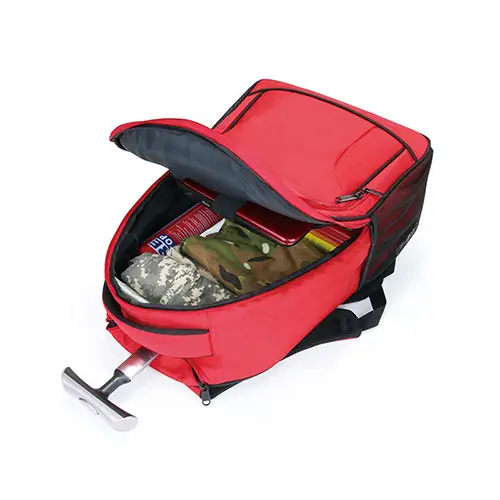  Lightweight Red Trolley Backpack for Travel and Business